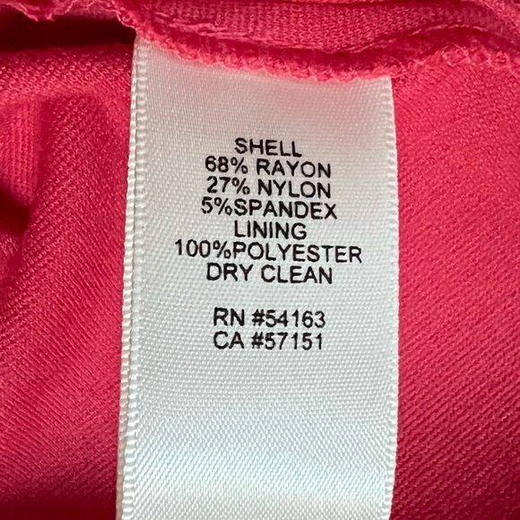 Elizabeth J Fit and Flare Dress with Pintuck Waistband Size 6 - Picture 8 of 8